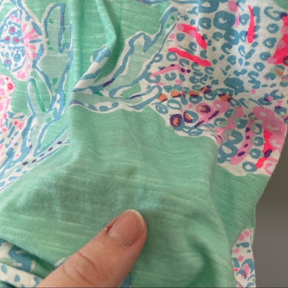 Lilly Pulitzer Essie Minty Fresh Sleeveless Mini Dress - Picture 3 of 8